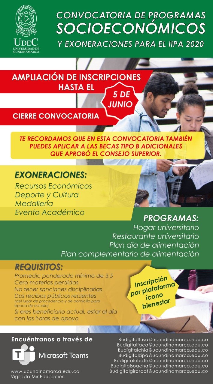 Programas socioeconómicos y exoneraciones para el IIPA 2020 — imagen 2 de 2