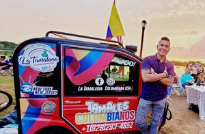 Alejandro Martín, fundador de La Tamalería Colombiana USA Alejandro Martín, fundador de La Tamalería Colombiana USA