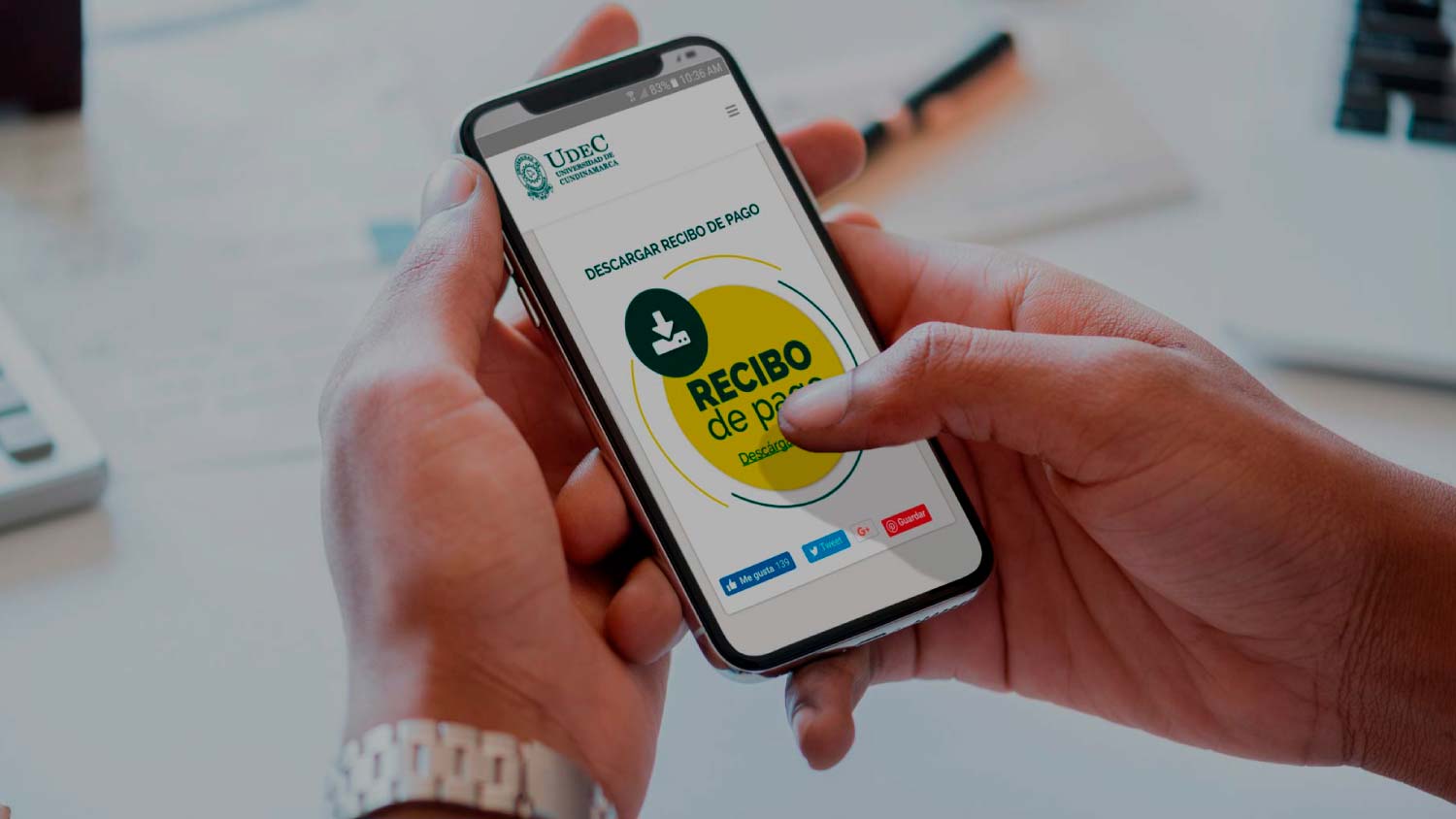 ¡Recibe tu recibo de pago en tu celular!