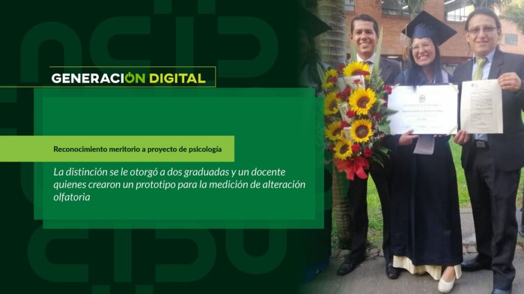 Reconocimiento meritorio a proyecto de psicología