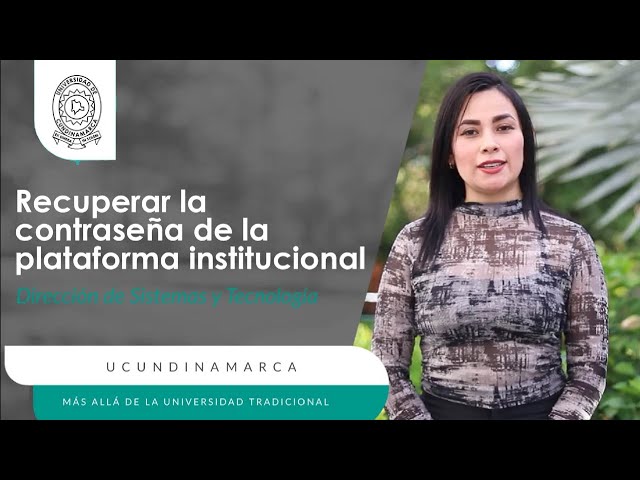 Recuperar contrasena