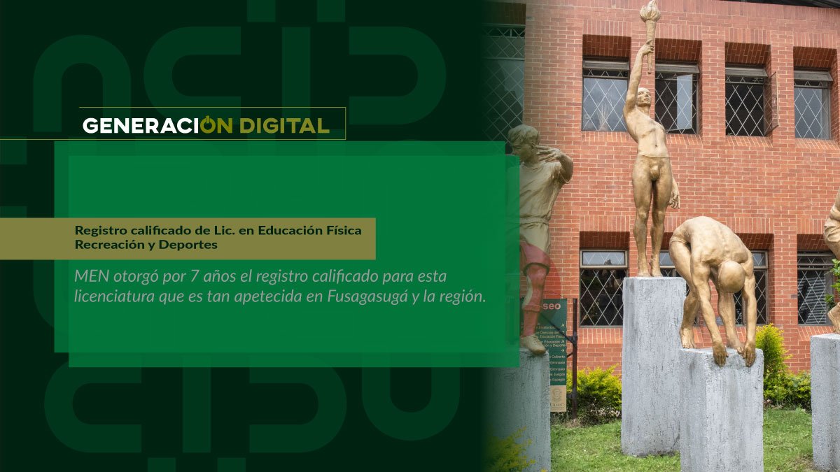Registro calificado de Lic. en Educación Física Recreación y Deportes