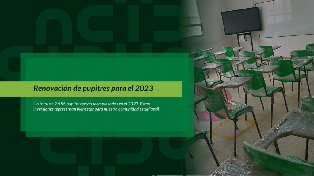 Renovación de pupitres para el 2023