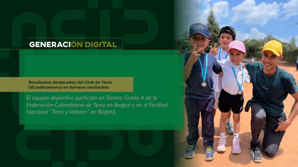 Resultados destacados del Club de Tenis UCundinamarca en torneos nacionales — imagen 1 de 4