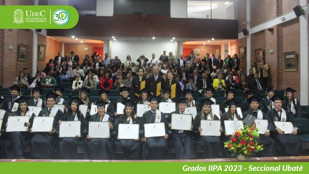 Revive en imágenes los grados UCundinamarca IIPA 2023 — imagen 17 de 32