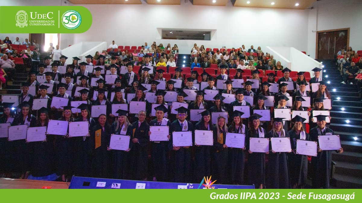 Revive en imágenes los grados UCundinamarca IIPA 2023 — imagen 7 de 32