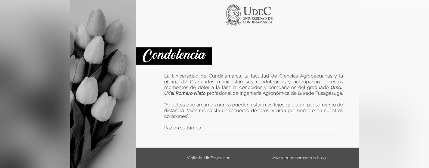 Saludo de condolencia