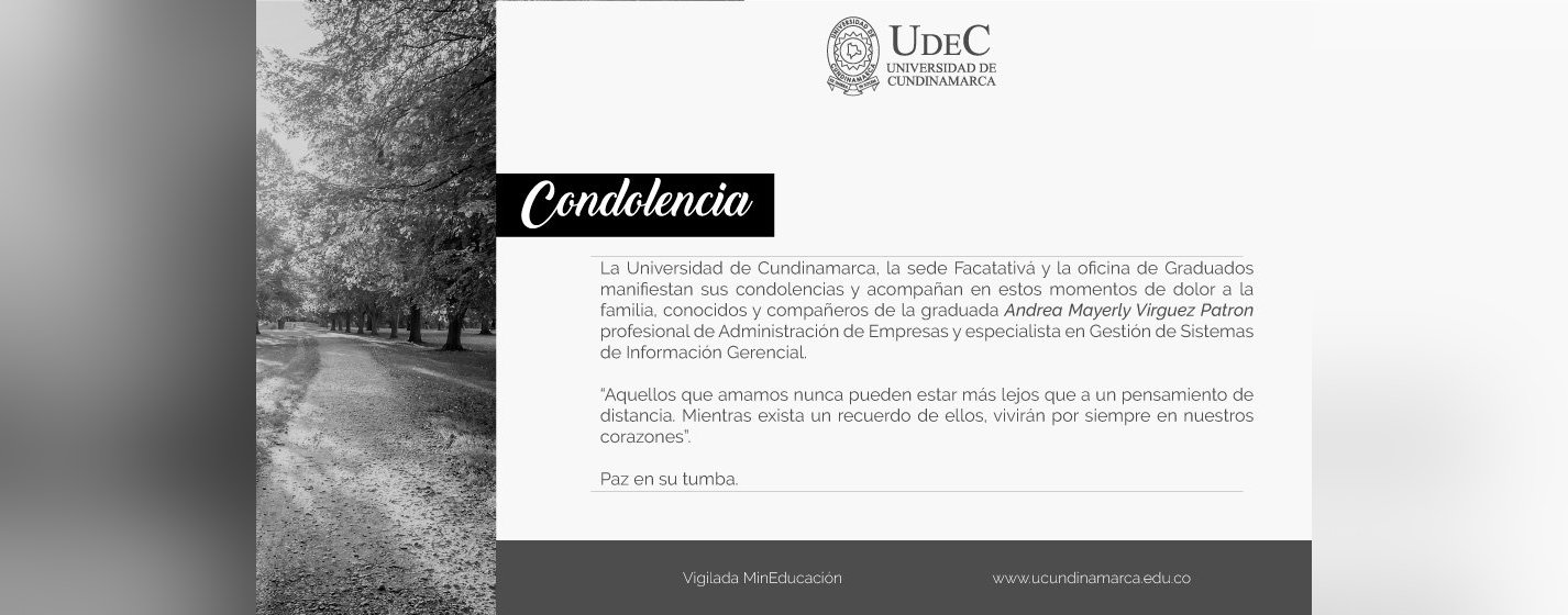 Saludo de condolencia
