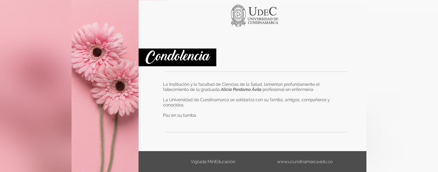 Condolence message