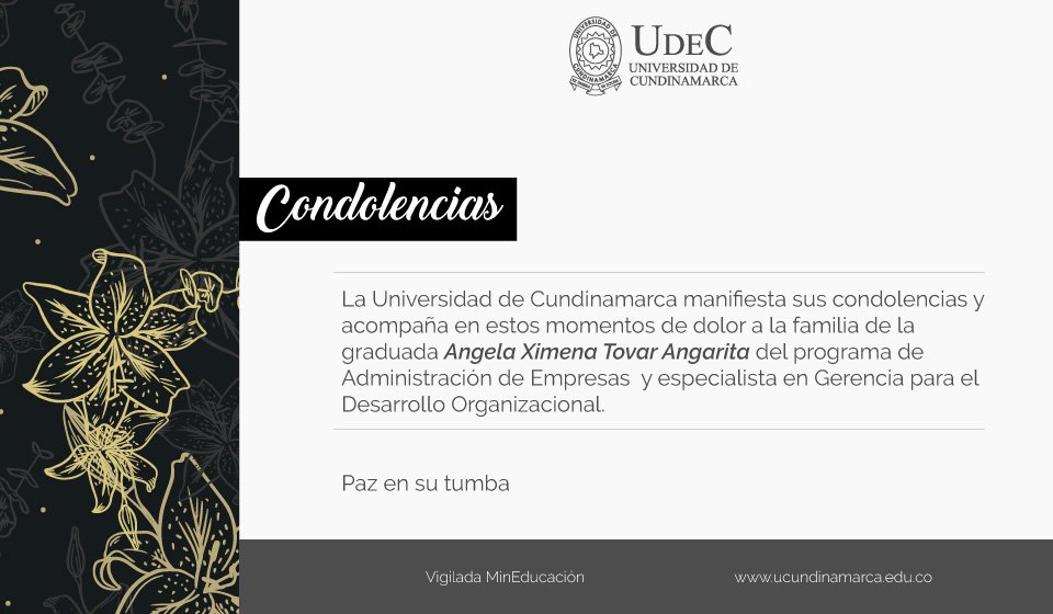 Condolence message Condolence message