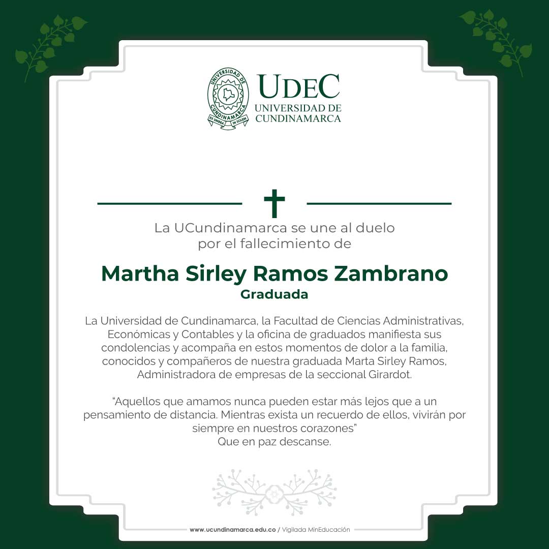 Condolence message Condolence message