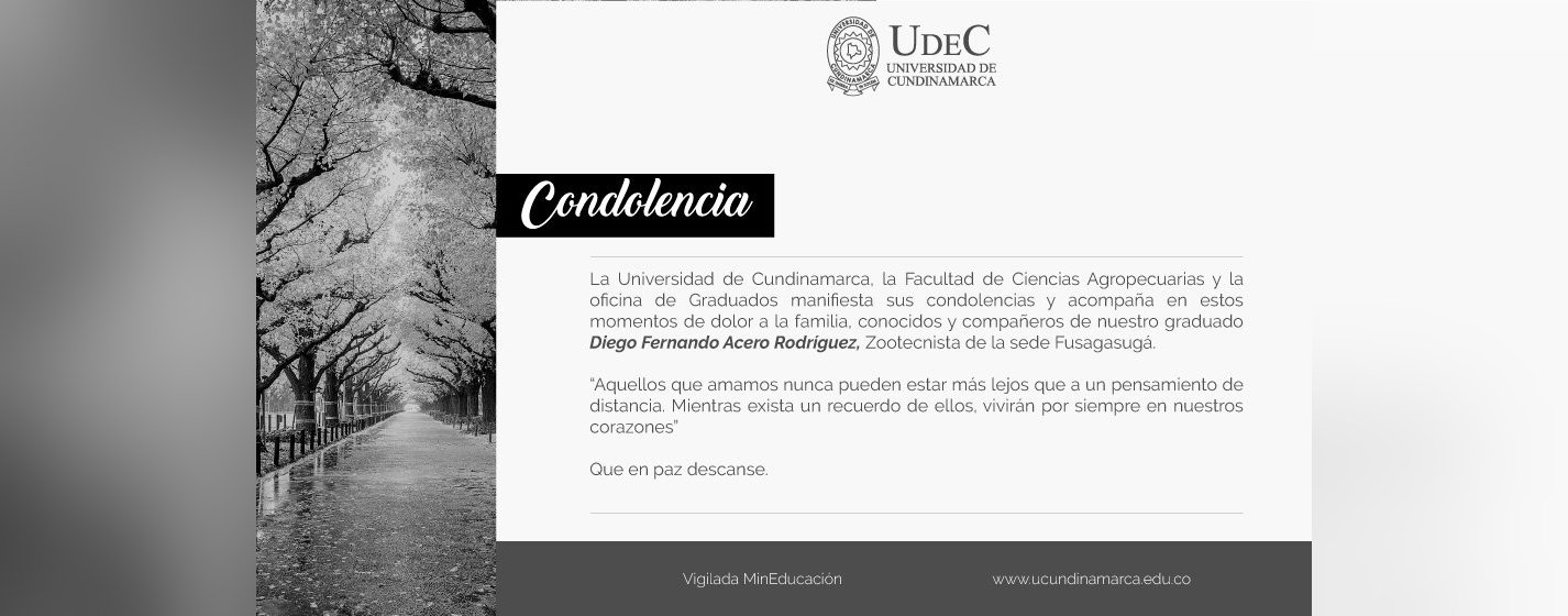 Saludo de condolencia