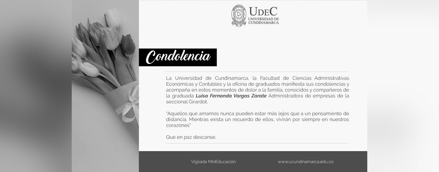 Saludo de condolencia