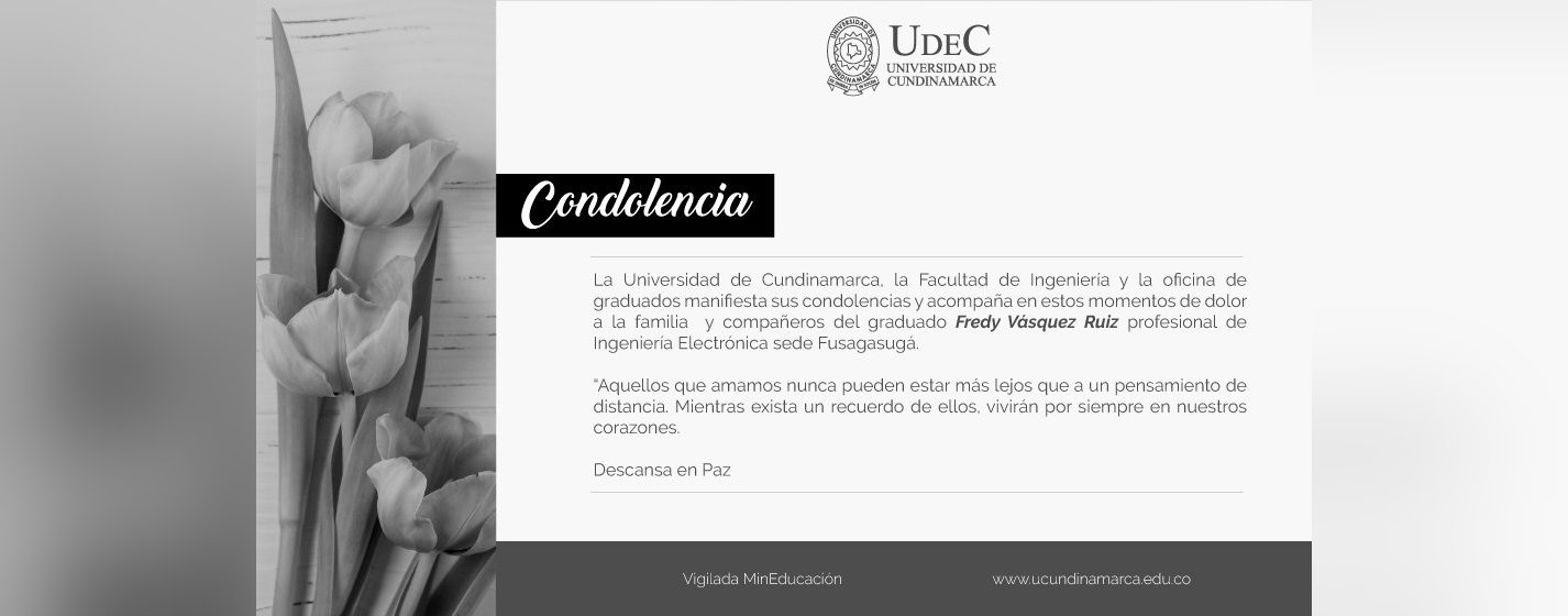 Condolence message