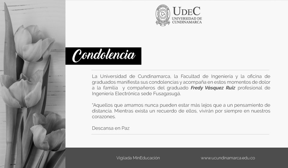 Condolence message Condolence message