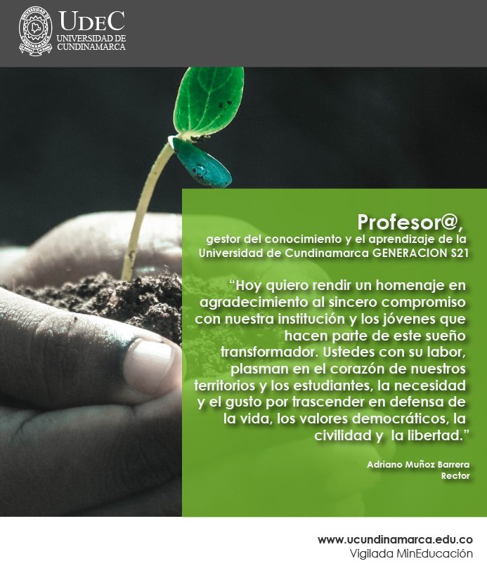 Saludo día del profesor