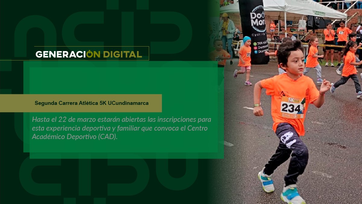 Segunda Carrera Atlética 5K UCundinamarca — imagen 1 de 4