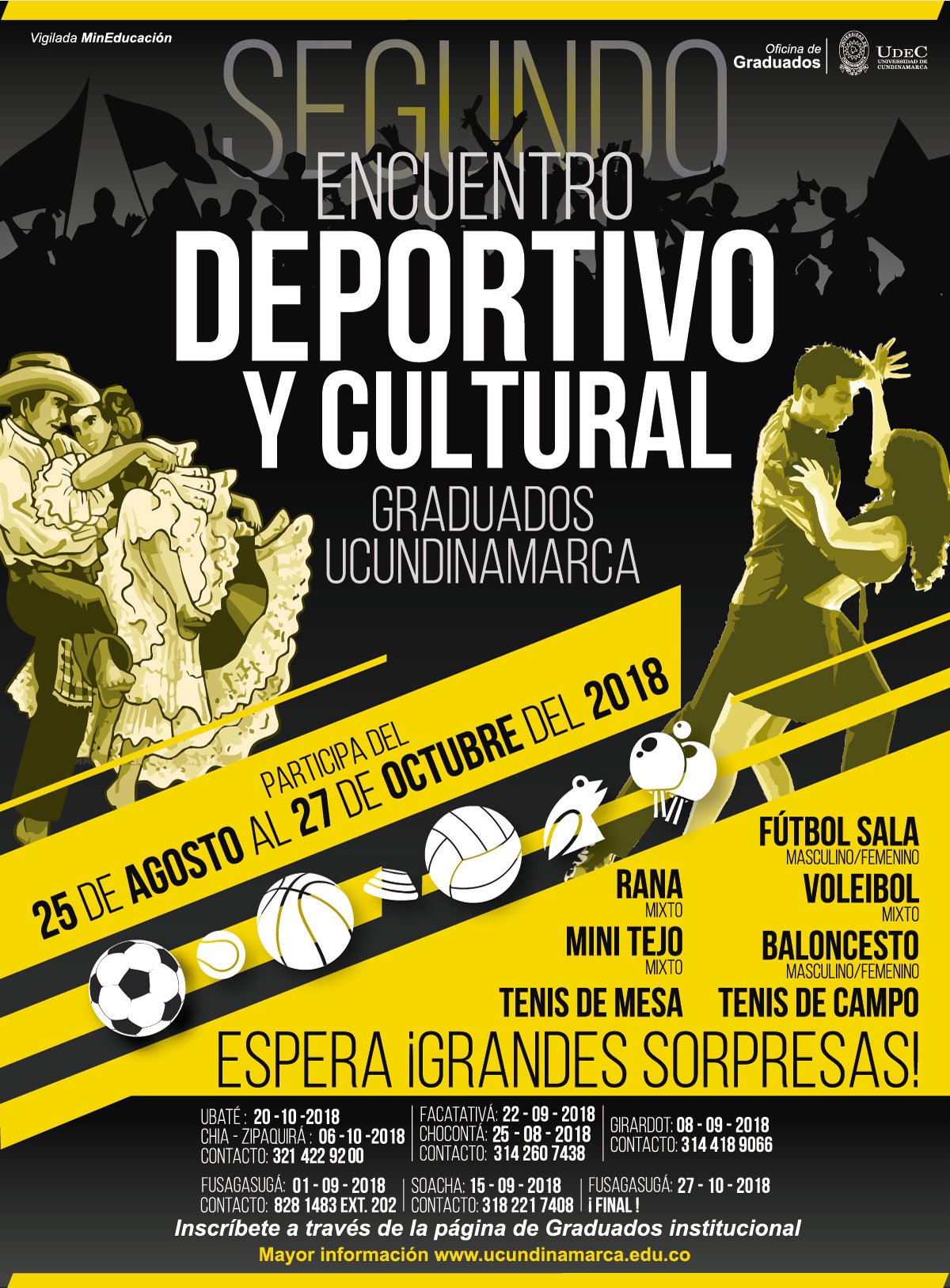 Segundo Encuentro Deportivo y Cultural de Graduados Segundo Encuentro Deportivo y Cultural de Graduados