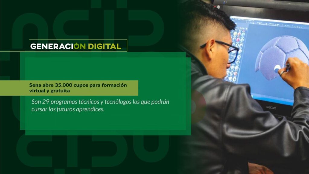 Sena abre 35.000 cupos para formación virtual y gratuita