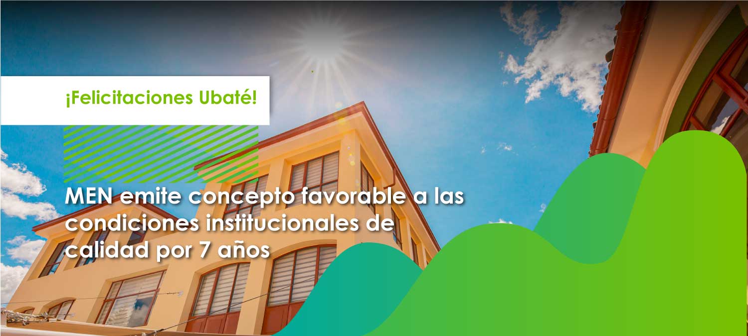 Siguen las buenas noticias, felicitaciones seccional Ubaté.