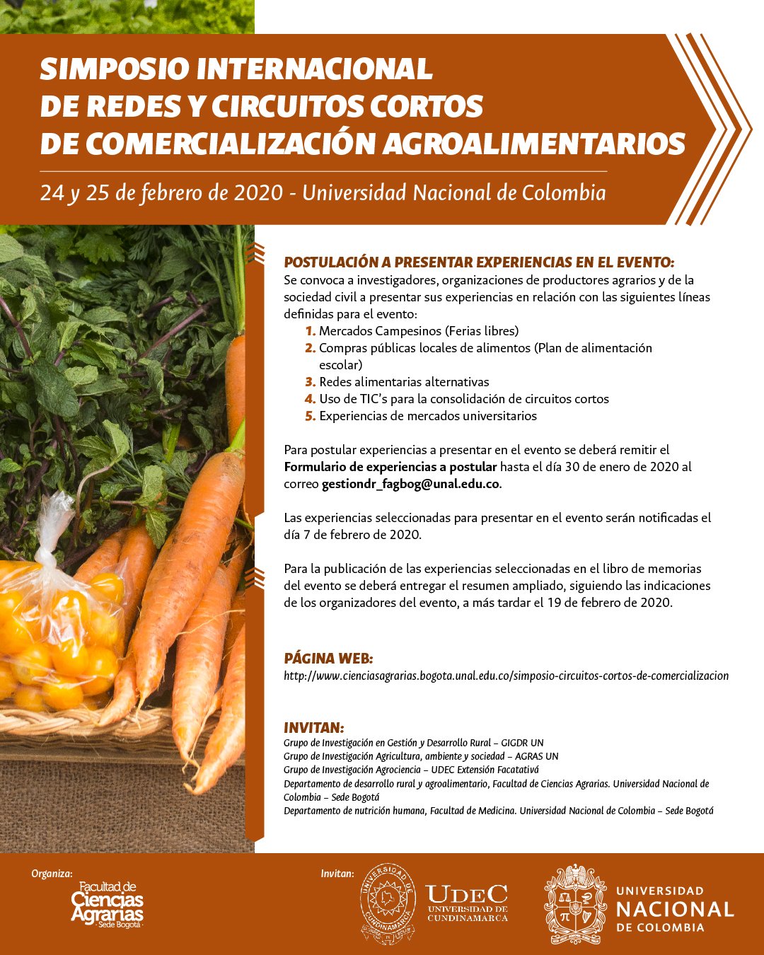 Simposio internacional de redes y circuitos cortos de comercialización agroalimentarios Simposio internacional de redes y circuitos cortos de comercialización agroalimentarios