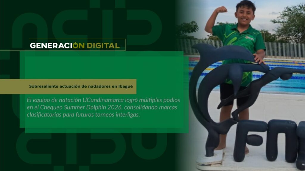 Sobresaliente actuación de nadadores en Ibagué — imagen 1 de 3