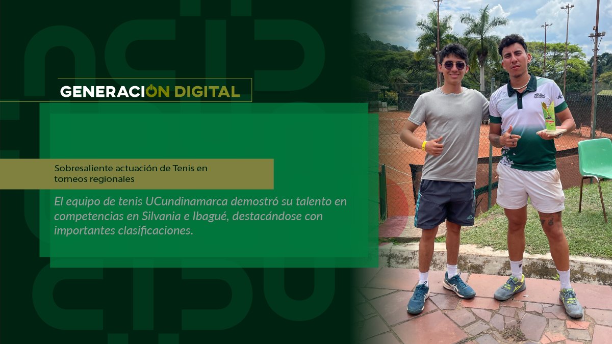 Sobresaliente actuación de Tenis en torneos regionales — imagen 1 de 2