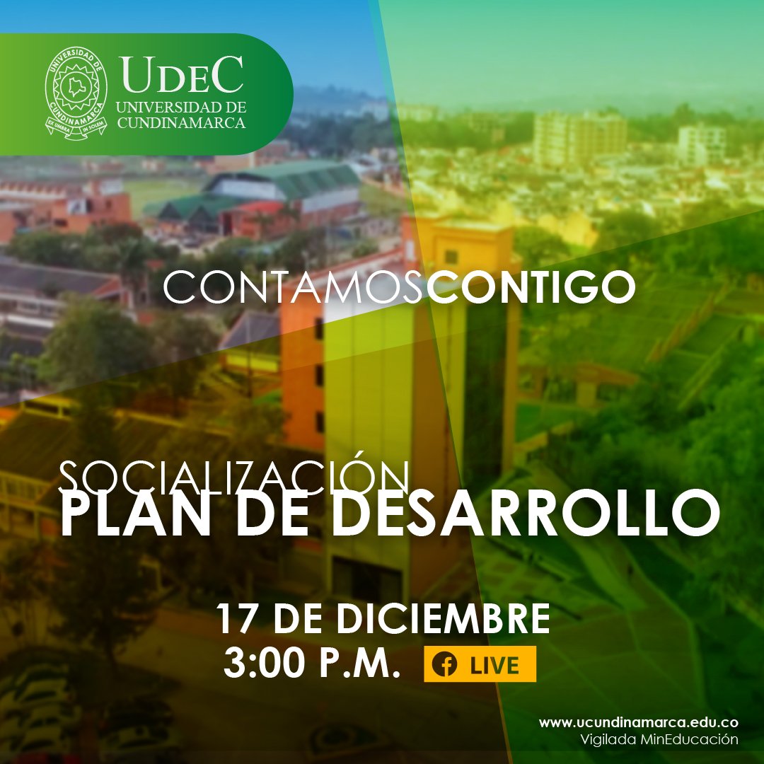 Socialización de plan de desarrollo