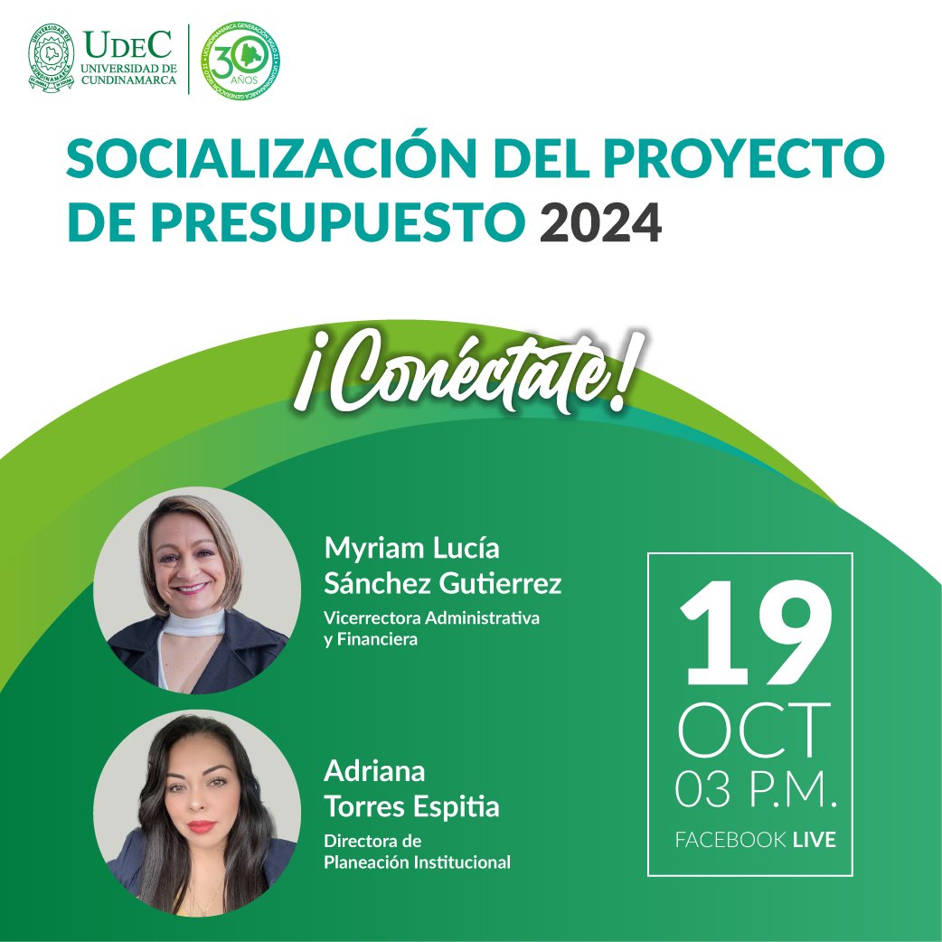 Socialización del proyecto de presupuesto 2024 Socialización del proyecto de presupuesto 2024