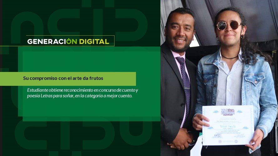 Su compromiso con el arte da frutos