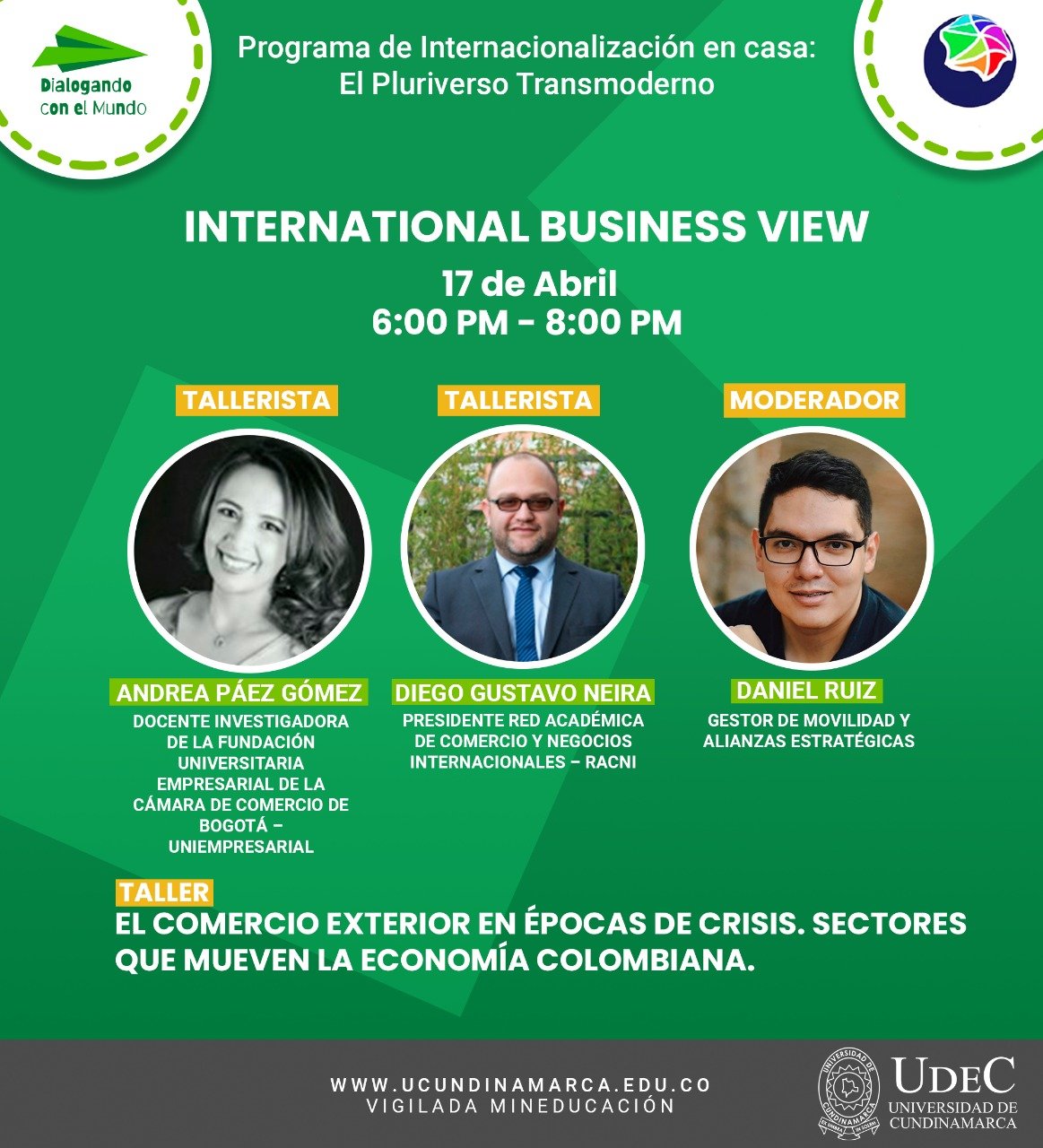 Taller: Comercio exterior en época de crisis