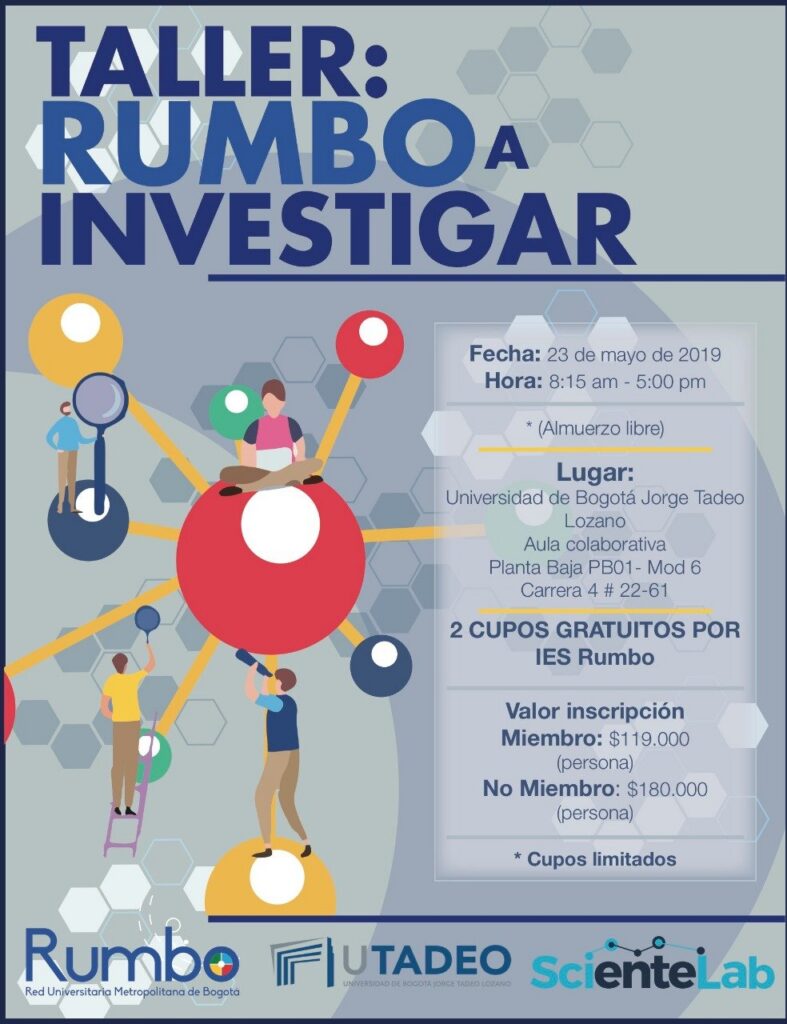 Taller ¡RUMBO a investigar!