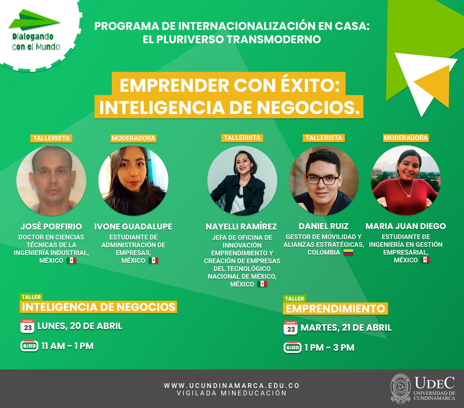Talleres de emprendimiento e inteligencia de negocios Talleres de emprendimiento e inteligencia de negocios