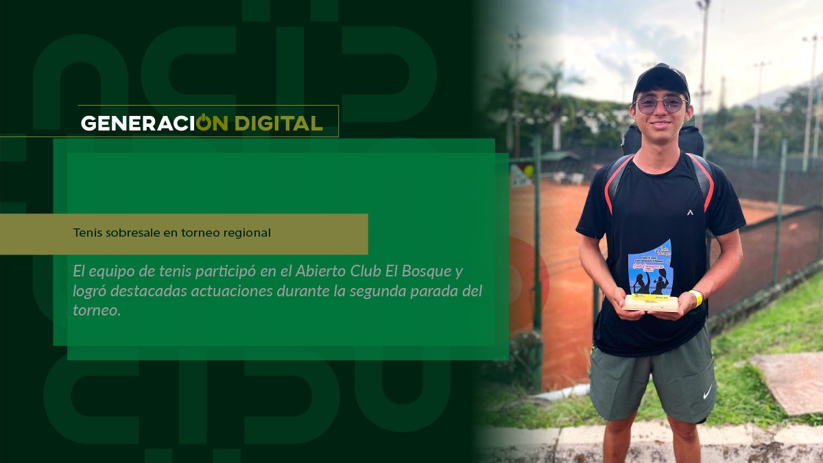 Tenis sobresale en torneo regional — imagen 1 de 2