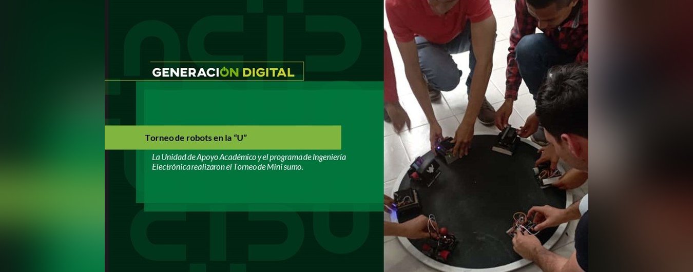 Torneo de robots en la “U”