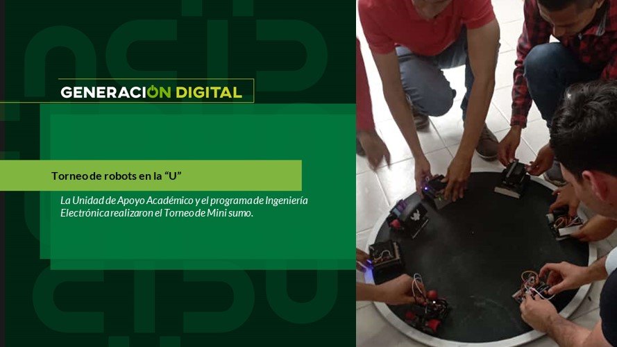 Torneo de robots en la “U”