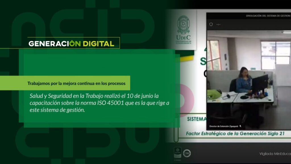 Trabajamos por la mejora continua en los procesos