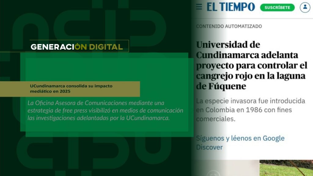 UCundinamarca consolida su impacto mediático en 2025 — imagen 1 de 6
