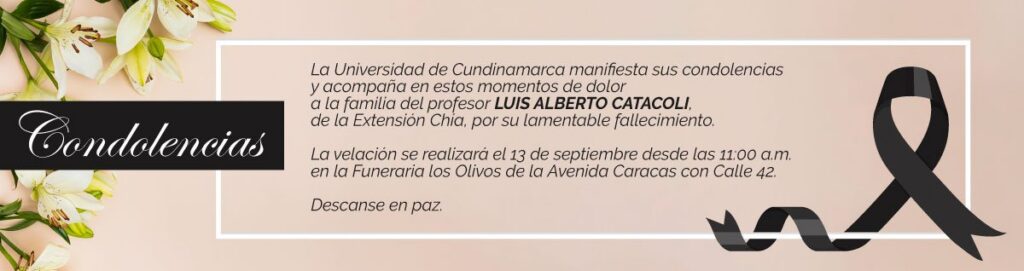UCundinamarca de luto