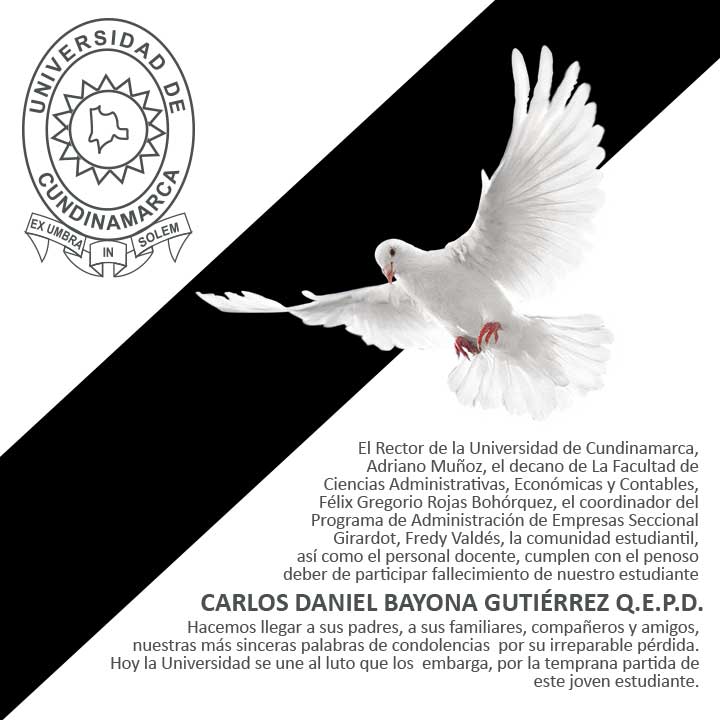 UCundinamarca in mourning