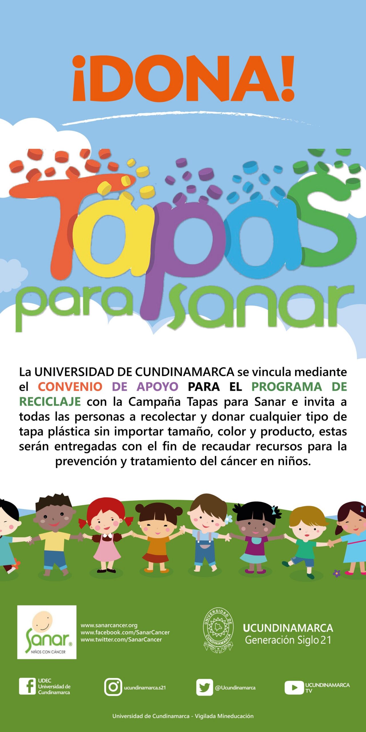 UCundinamarca donante y promotora de "Recicla para Sanar" — imagen 2 de 2 UCundinamarca donante y promotora de "Recicla para Sanar" — imagen 2 de 2