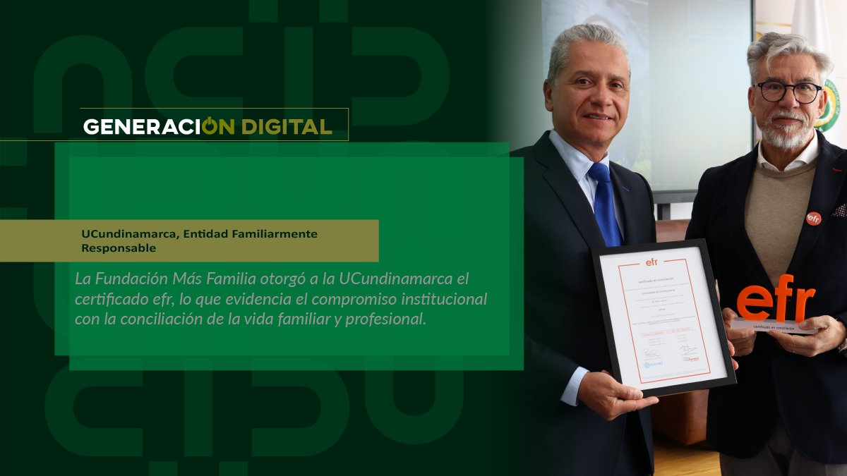 UCundinamarca, Entidad Familiarmente Responsable — imagen 1 de 2