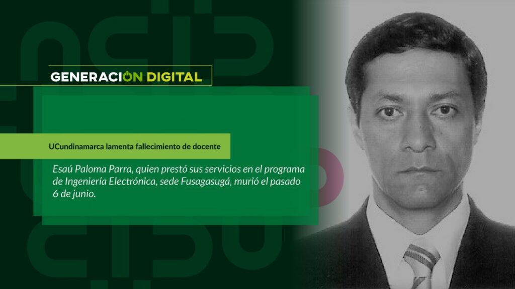 UCundinamarca mourns the death of a teacher