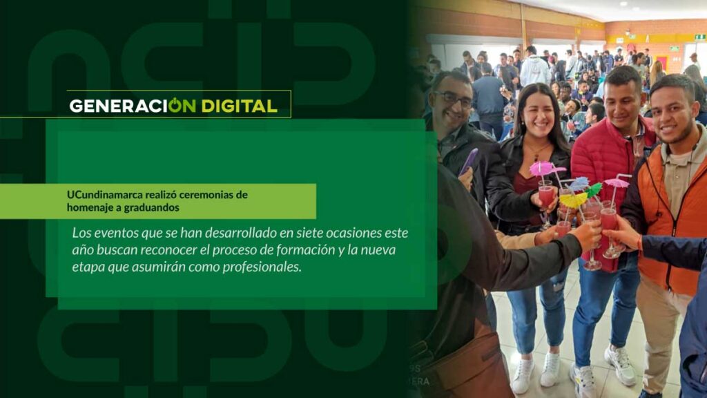 UCundinamarca realizó ceremonias de homenaje a graduandos