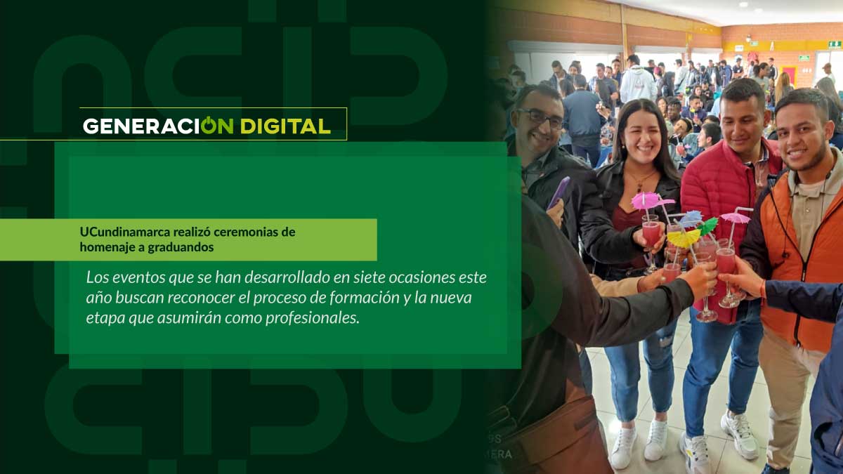 UCundinamarca realizó ceremonias de homenaje a graduandos