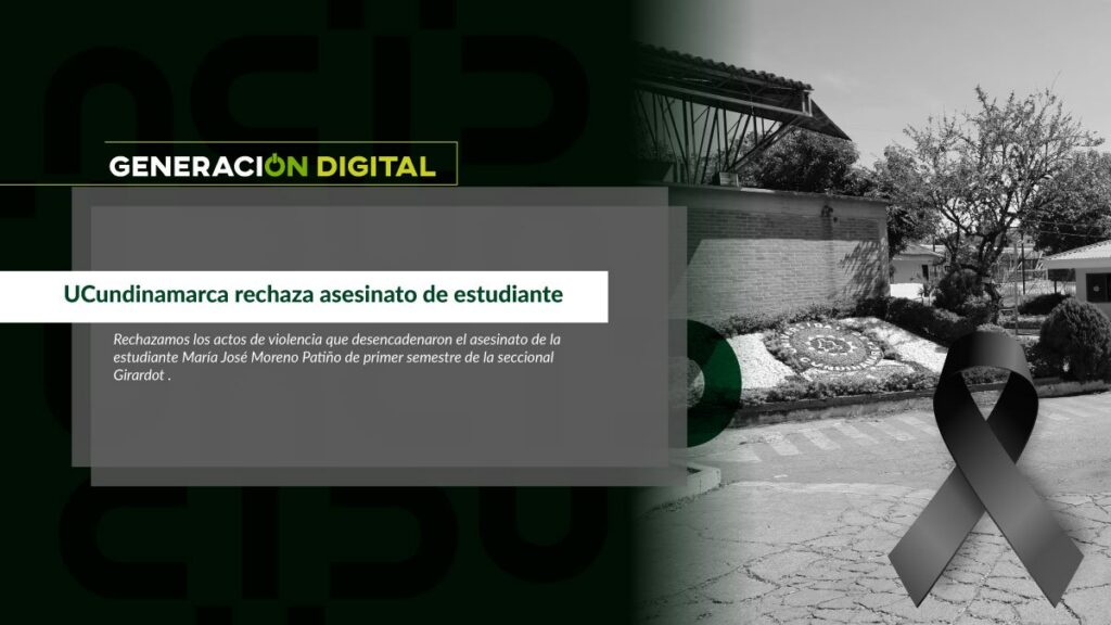 UCundinamarca rechaza asesinato de estudiante — imagen 1 de 2