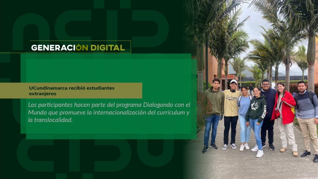 UCundinamarca recibió estudiantes extranjeros — imagen 1 de 2