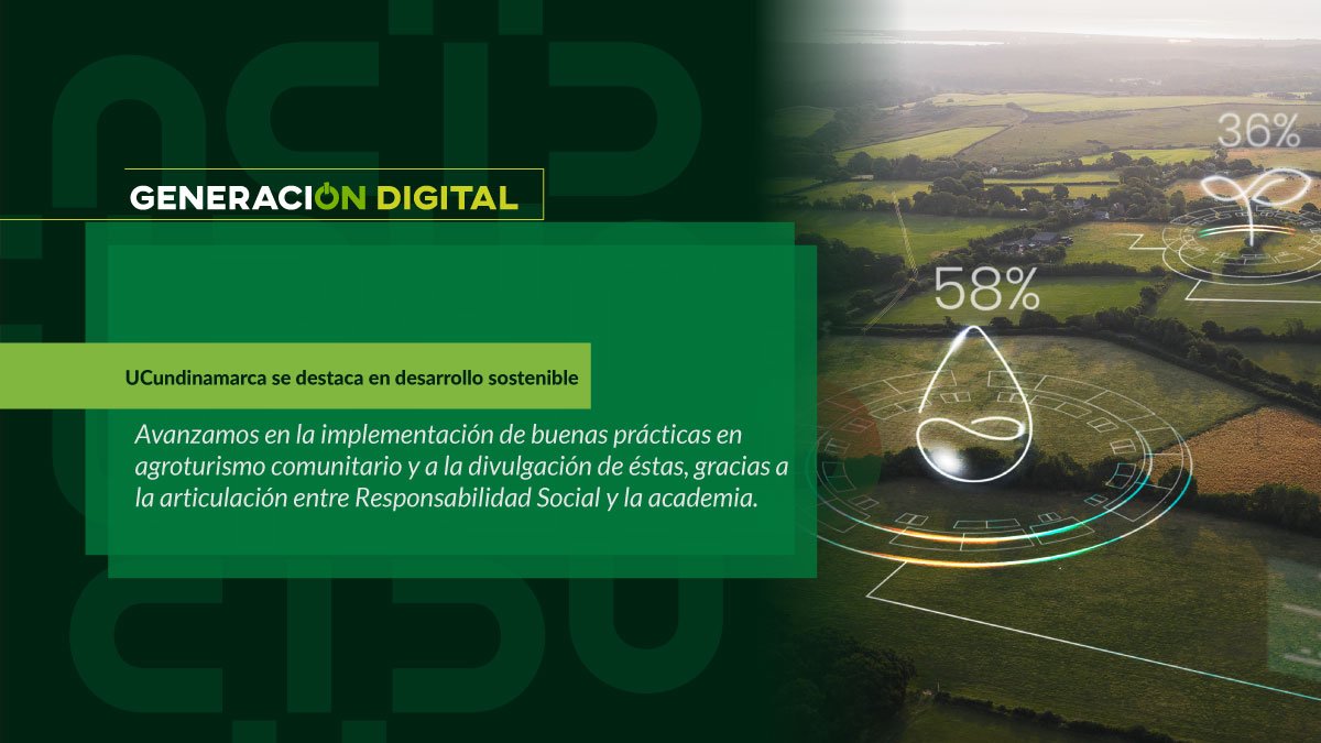 UCundinamarca se destaca en desarrollo sostenible