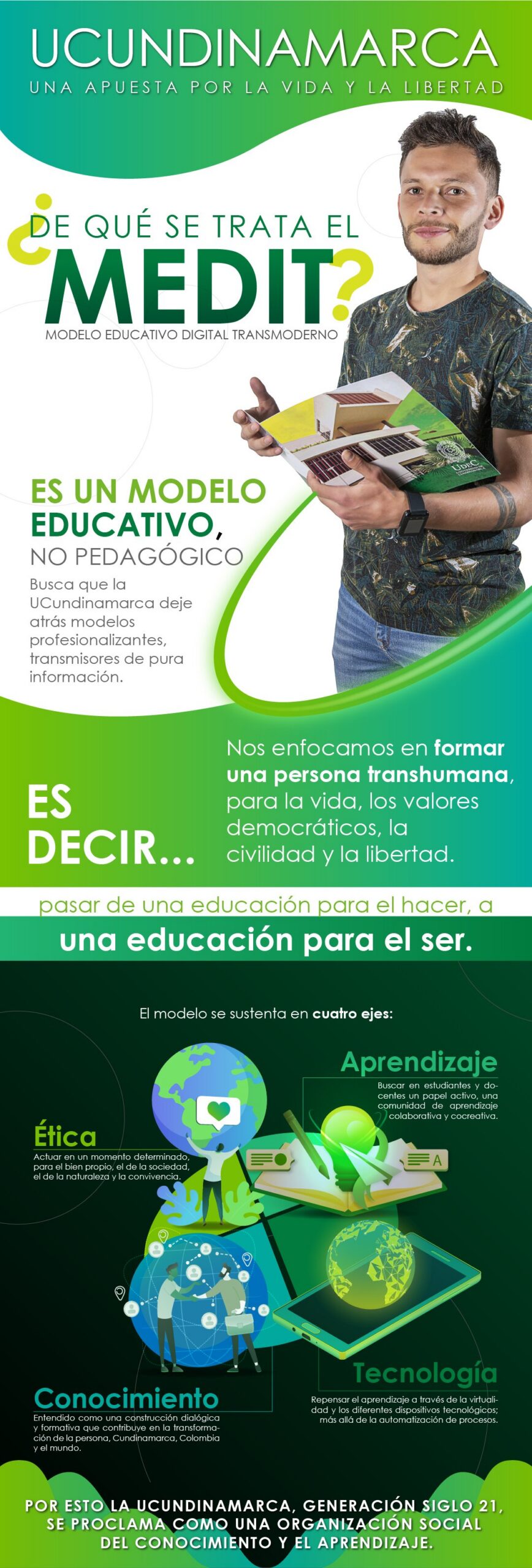 UCundinamarca, una apuesta por el ser humano