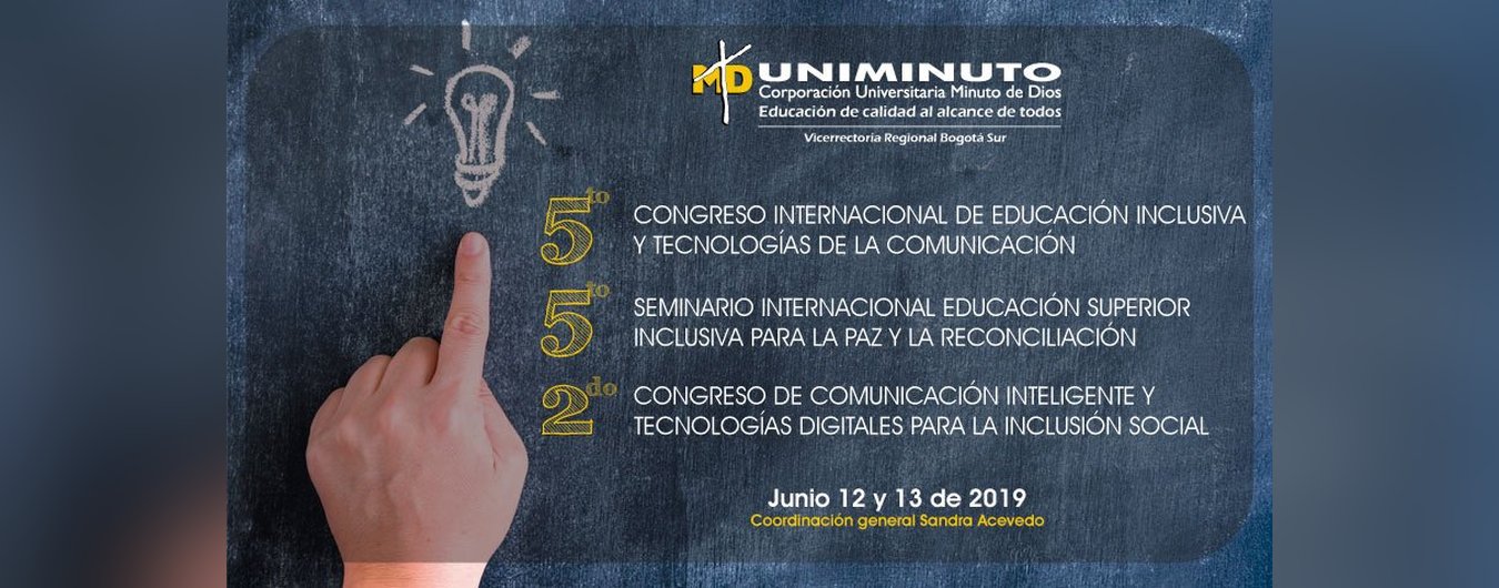 ULTIMO PLAZO ENVÍO PONENCIAS a V CONGRESO EDUCACIÓN INCLUSIVA y TIC - Gratuito y virtual